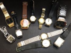 Collection of fashion wristwatches