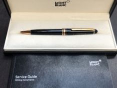 Mont Blac cased ballpoint pen