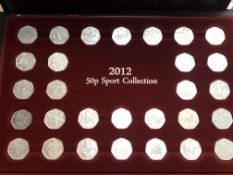 2012 50p sport collection