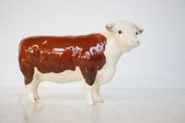 Beswick Hereford cow