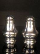 2 Silver cruets Birmingham