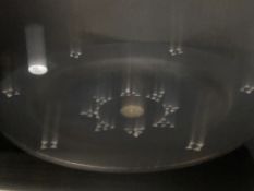 Oriental inlaid plate