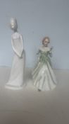 Royal Doulton figurines, including 