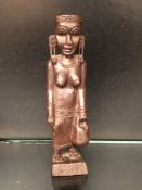 Carved tribal figures