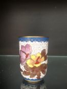 Cloisonné round vase
