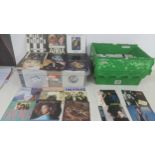 A collection of 45 RPM rock and pop singles mostly from 1980's to include examples from Elo, The