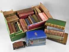 A Box of Vintage Hardback Books