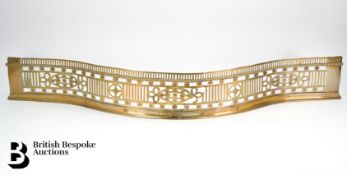 George III Brass Serpentine Fender