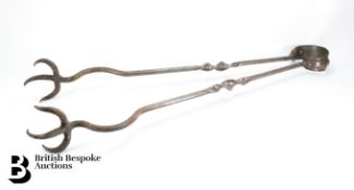 18th Century Fire Tongs