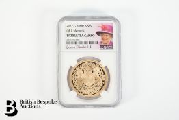 King Charles III 2022 Five Pound Sovereign Ultra Cameo