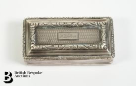 Georgian Silver Snuff Box