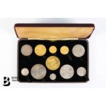 1887 Queen Victoria Gold Sovereign Specimen Set