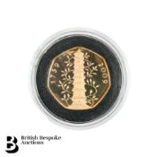 The Royal Mint - 50p Gold Proof Coin, Kew Gardens