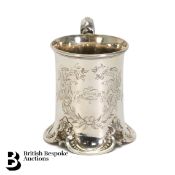 Silver Christening Mug