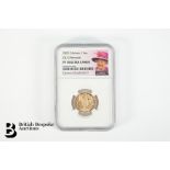 King Charles III 2022 Gold Full Sovereign Ultra Cameo