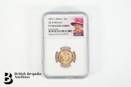 King Charles III 2022 Gold Full Sovereign Ultra Cameo