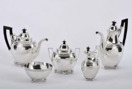 A tea and coffee set