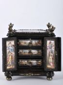 A Two-door Miniature Jewelry Box