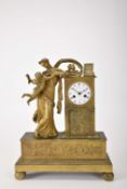 A table clock - "Allegory of love and friendship"