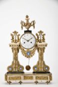 A table clock "Urn and lyres"
