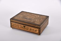 A sewing box