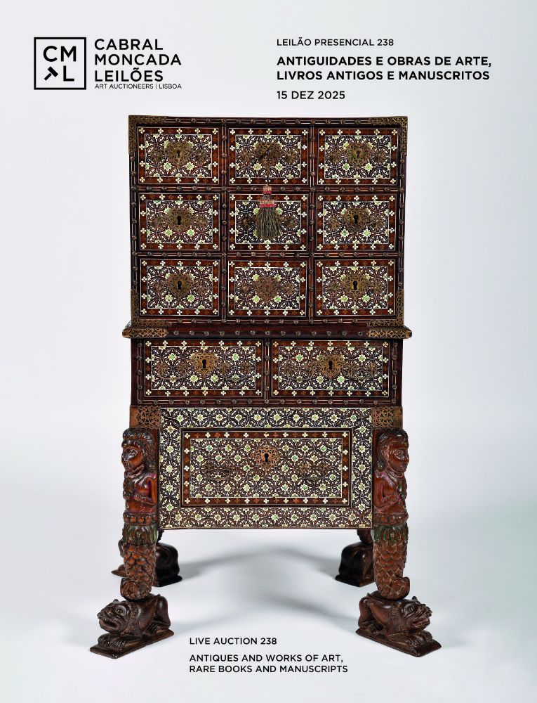 238 - Antiques and Works of Art, Rare Books and Manuscripts - Cabral Moncada Leilões