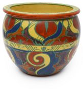 Clarice Cliff for Newport Pottery: Persian pattern Bizarre jardiniere