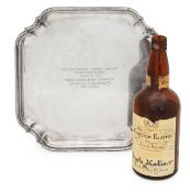 A German silver presentation salver