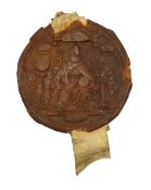 A James I (1566-1625) Great Wax Seal
