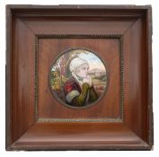 Paul Bonnaud (French, 1873-1953), a Limoges enamel plaque