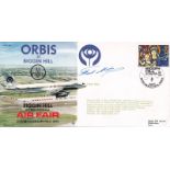 JS(AC85c ORBIS at Biggin Hill Air Fair Signed by Frank Muir. 9 Jun 93 BFPS 2378 Biggin Hill