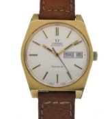 Omega - Genève automatic gold plated and stainless wristwatch, ref. 1660125
