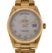Rolex - 18ct gold Oyster Perpetual Day Date bracelet, ref. 18038