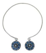 Arts & Crafts enamel necklet - Jessie M King or Archibald Knox