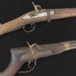 Middle Eastern percussion cap rifle