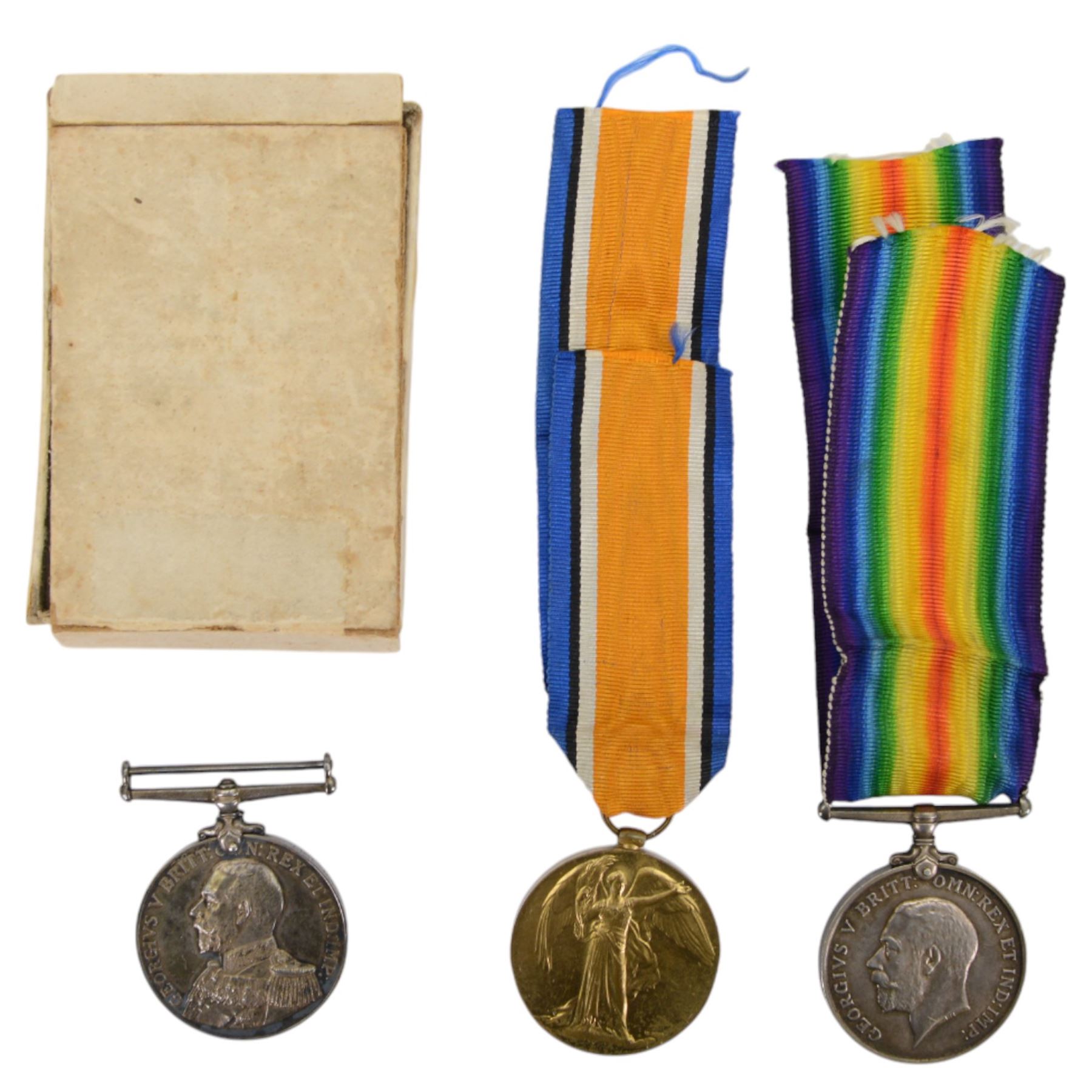 George V Distinguished Service Medal (DSM) awarded to E.S.1694. A.J ...