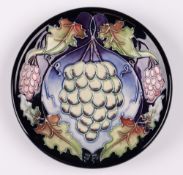 Rachel Bishop for Moorcroft, a Sonoma patterned dish, base impressed Moorcroft JB 2003, 12cm
