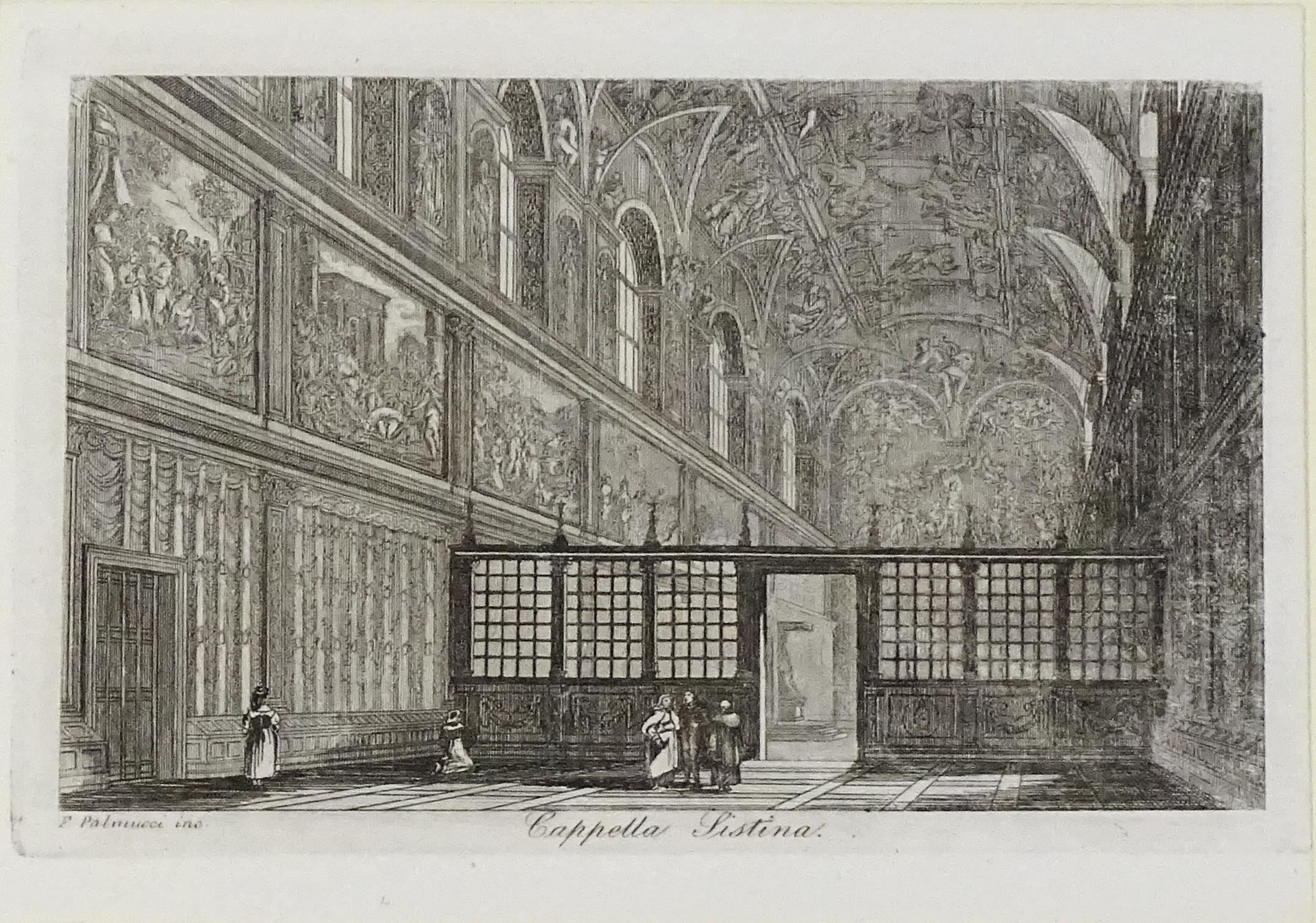 Six assorted engravings to include three Italian engravings - Basilica di S. Maria Maggiore, after - Image 6 of 10