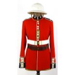 Militaria : a late 20thC 1959 Pattern Coldstream Guards tunic by Crowthorne, size 26 (approx 39"