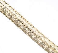 Bracelet en or jaune maille ovale