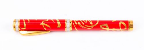 CARAN D'ACHE - "Hong Kong", stylo-plume série limitée