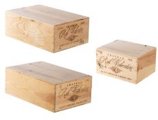 BORDEAUX - Château Rol Valentin, Saint-Emilion, Grand Cru, 1996-1998-2004. Lot de trois caisses