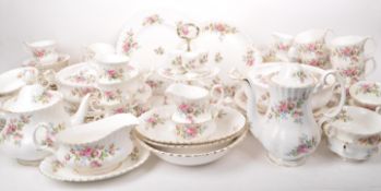 ROYAL ALBERT - MOSS ROSE - COLLECTION OF 20TH CENTURY TABLEWARE