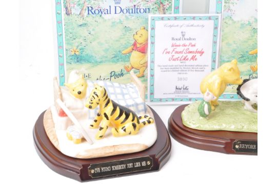 ROYAL DOULTON - FOUR LATE 20TH CENTURY WINNIE THE POOH FIGURINES - Image 2 of 6