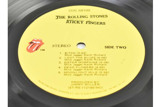 THE ROLLING STONES - STICKY FINGERS - VINYL RECORD ALBUM - Image 9 of 11