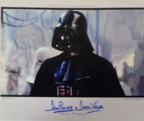 STAR WARS - DAVE PROWSE - DARTH VADER SIGNED 11X14