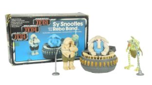 STAR WARS - VINTAGE MAX REBO & SY SNOOTLES BAND BOXED ACTION FIGURES