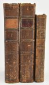 ROMAN HISTORY. TWO 18TH CENTURY WORKS IN ORIG. BINDINGS