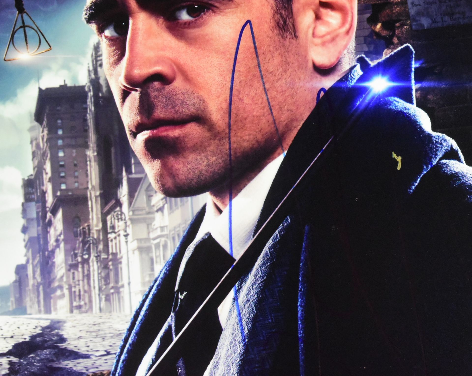 FANTASTIC BEASTS - COLIN FARRELL - SIGNED 8X10" PHOTO - AFTAL - Bild 2 aus 3