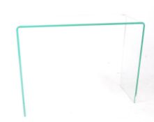 GULLIVER MANNER TONELLI - CONTEMPORARY GLASS CONSOLE / HALL TABLE